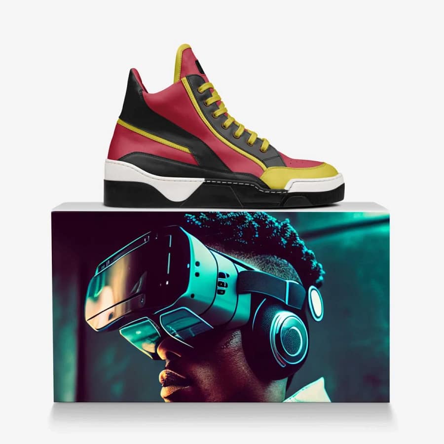 Aftershocks shoes over box